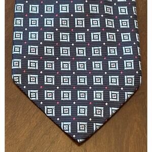 Sartori Blue 100% Silk Men’s Neck Tie Made In Italy